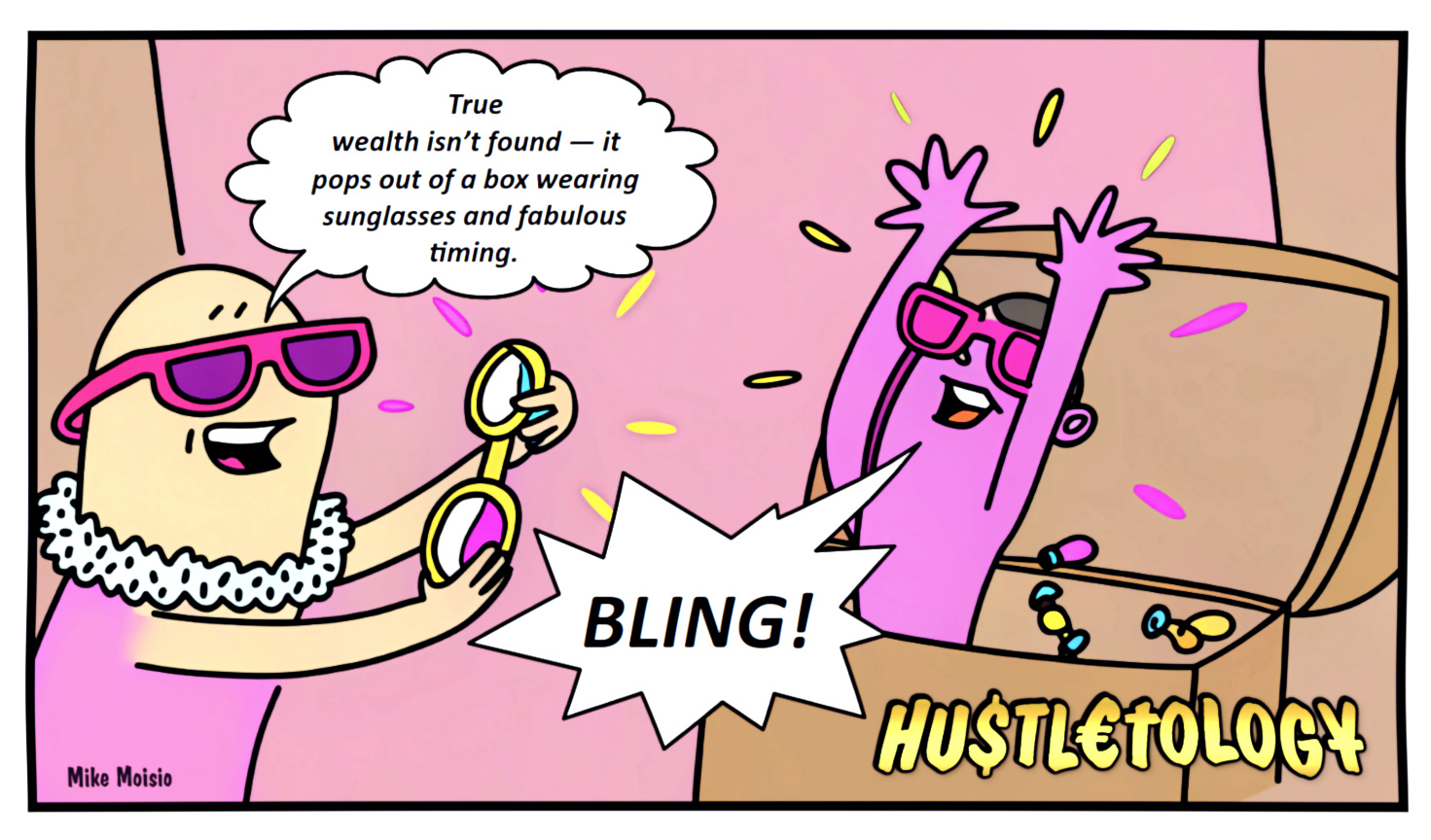 “True wealth isn’t found…”