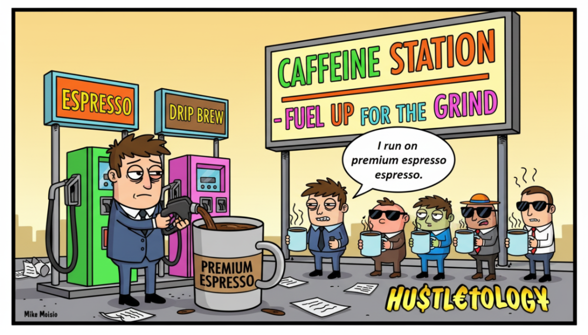 Coffee Fuel Station Comics