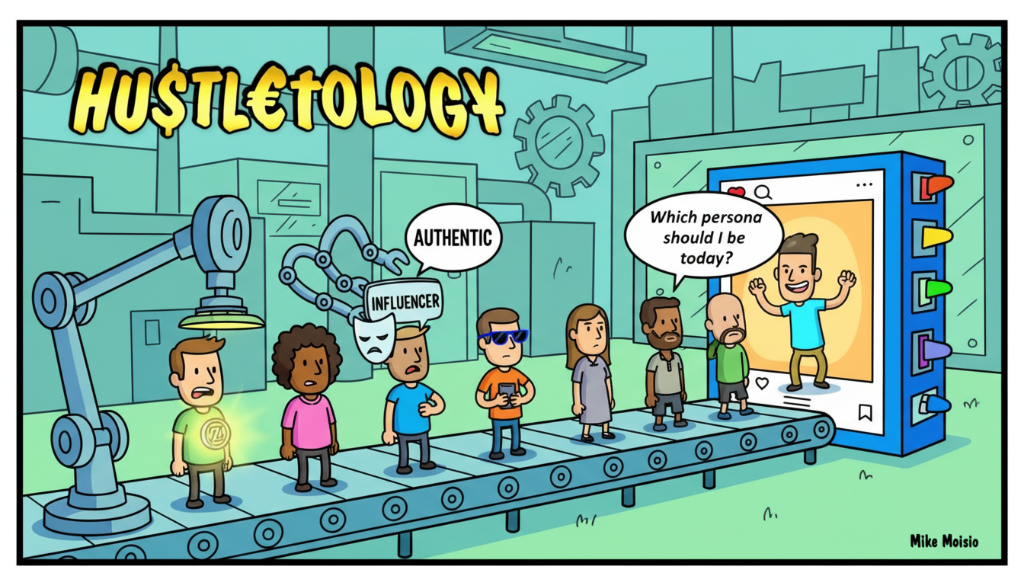 At Night In The Personal Brand Factory